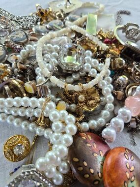 Vintage Curated Jewelry Jar Mystery Lot | Hidden Treasures & Designer Finds 2